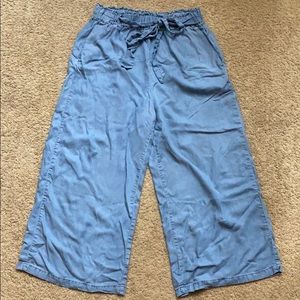 Flowy Casual Wide Leg Pants